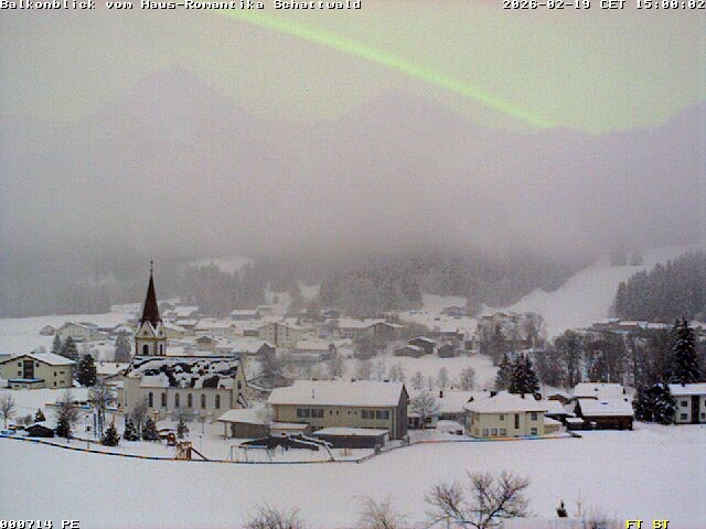 Archived image Webcam Schattwald: Vacation rental Haus Romantika