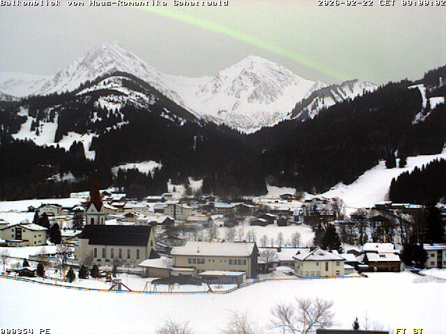 Archiv Foto Webcam Schattwald: Haus Romantika