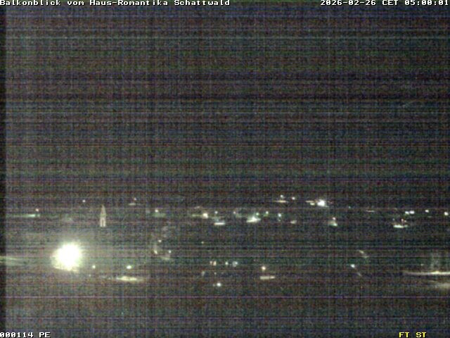 Archived image Webcam Schattwald: Vacation rental Haus Romantika