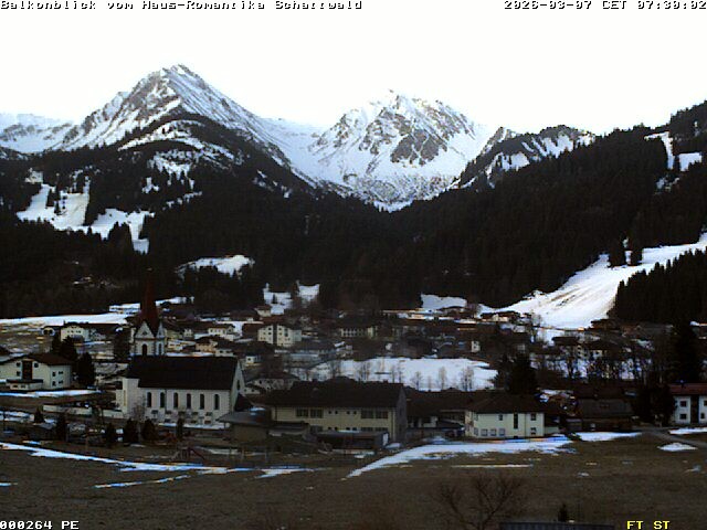 Archiv Foto Webcam Schattwald: Haus Romantika