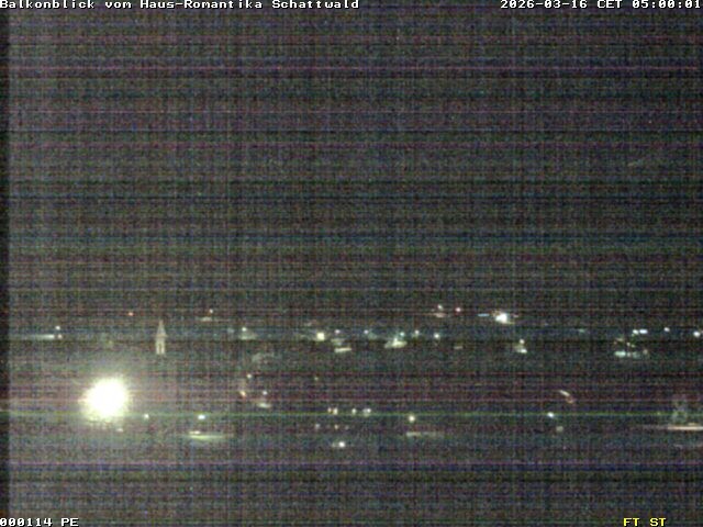 Archived image Webcam Schattwald: Vacation rental Haus Romantika