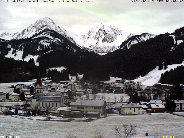 Archiv Foto Webcam Schattwald: Haus Romantika