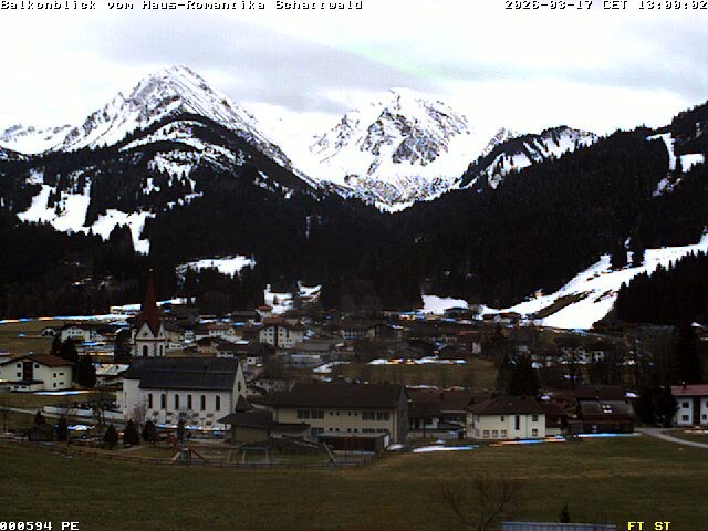 Archiv Foto Webcam Schattwald: Haus Romantika