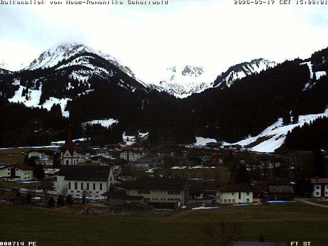 Archiv Foto Webcam Schattwald: Haus Romantika