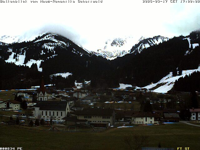 Archiv Foto Webcam Schattwald: Haus Romantika