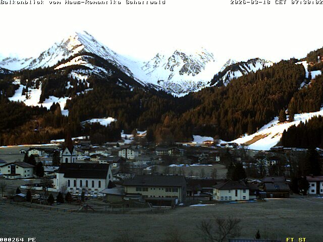 Archiv Foto Webcam Schattwald: Haus Romantika