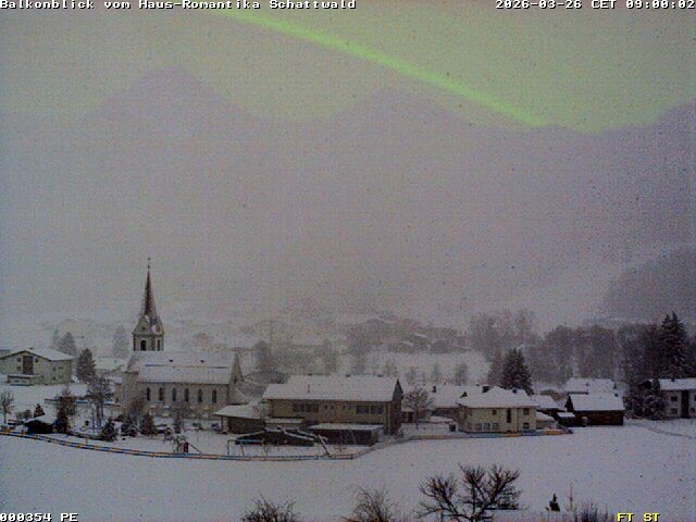 Archiv Foto Webcam Schattwald: Haus Romantika