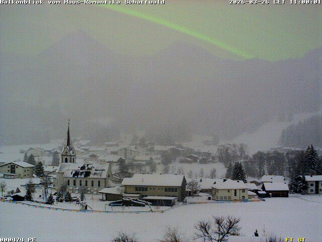 Archiv Foto Webcam Schattwald: Haus Romantika