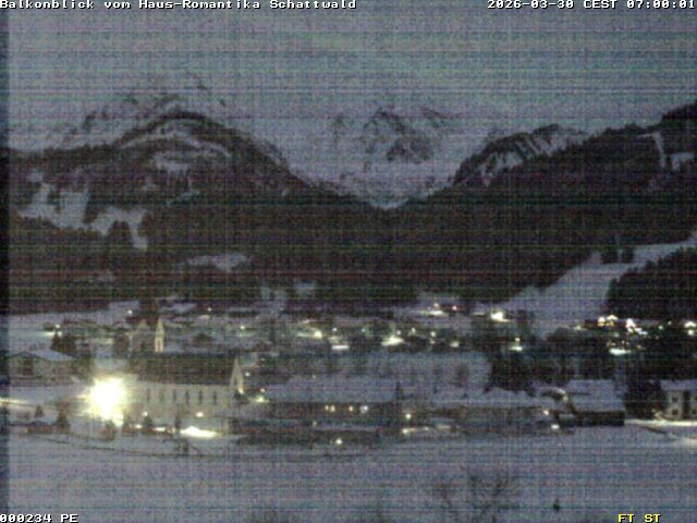 Archiv Foto Webcam Schattwald: Haus Romantika