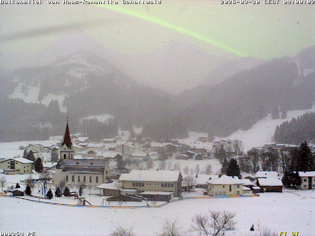 Archiv Foto Webcam Schattwald: Haus Romantika