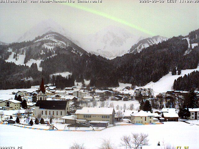 Archiv Foto Webcam Schattwald: Haus Romantika