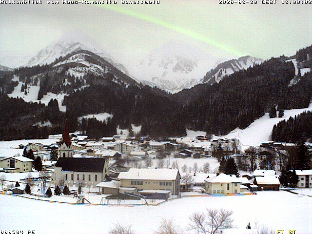 Archiv Foto Webcam Schattwald: Haus Romantika