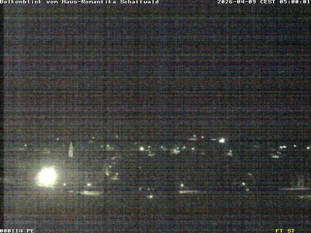 Archived image Webcam Schattwald: Vacation rental Haus Romantika