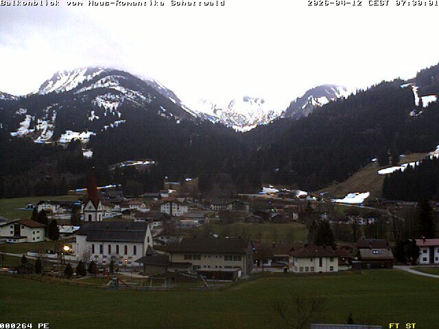 Archiv Foto Webcam Schattwald: Haus Romantika