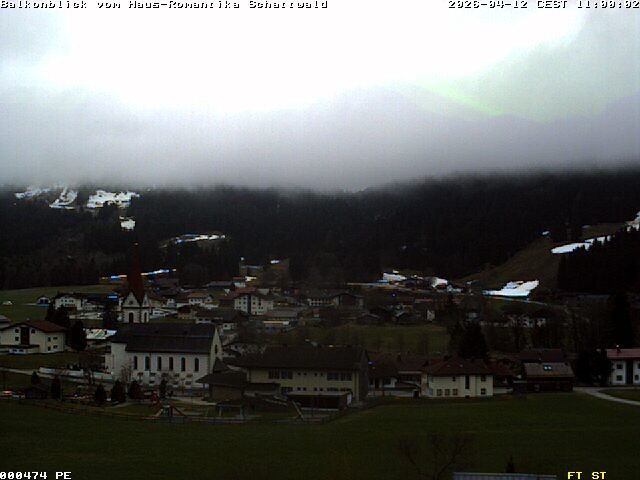 Archiv Foto Webcam Schattwald: Haus Romantika