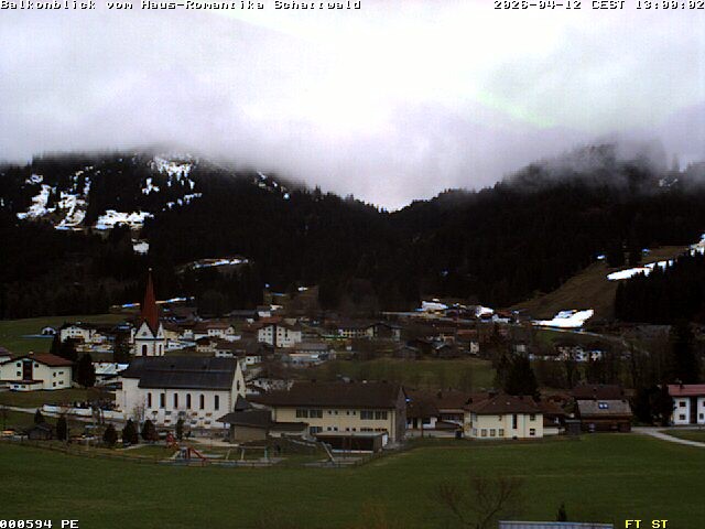 Archiv Foto Webcam Schattwald: Haus Romantika