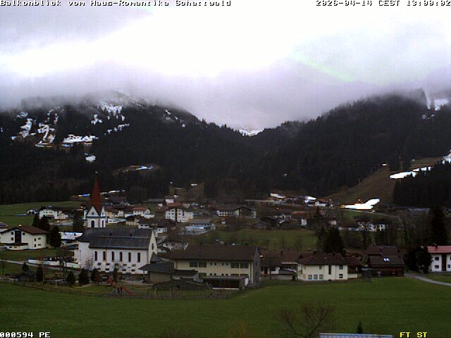 Archiv Foto Webcam Schattwald: Haus Romantika