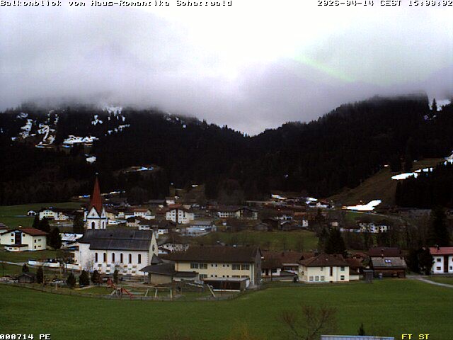 Archiv Foto Webcam Schattwald: Haus Romantika