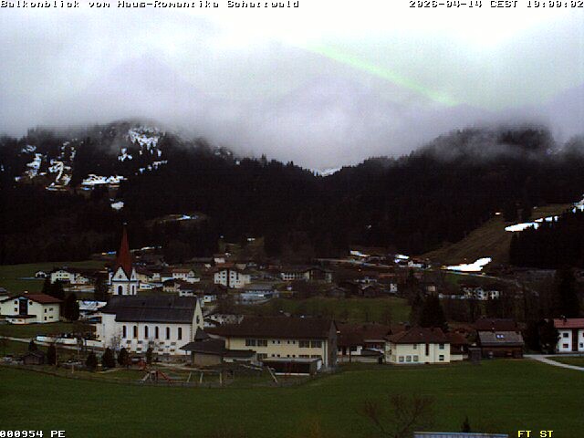 Archiv Foto Webcam Schattwald: Haus Romantika