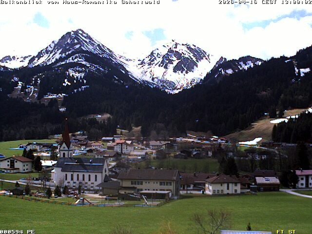 Archiv Foto Webcam Schattwald: Haus Romantika