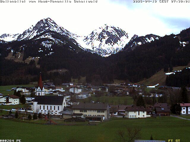 Archiv Foto Webcam Schattwald: Haus Romantika