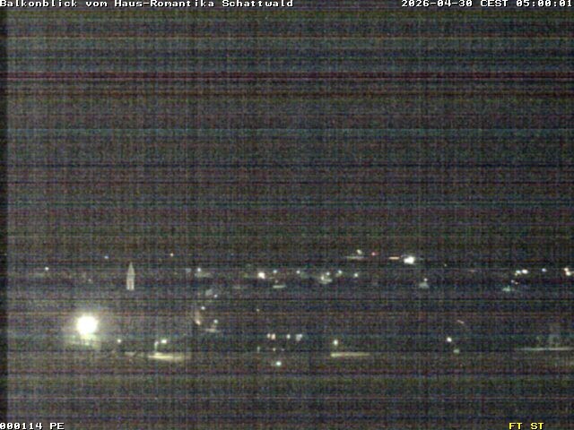 Archived image Webcam Schattwald: Vacation rental Haus Romantika