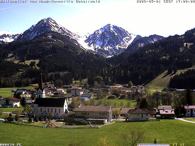 Archiv Foto Webcam Schattwald: Haus Romantika