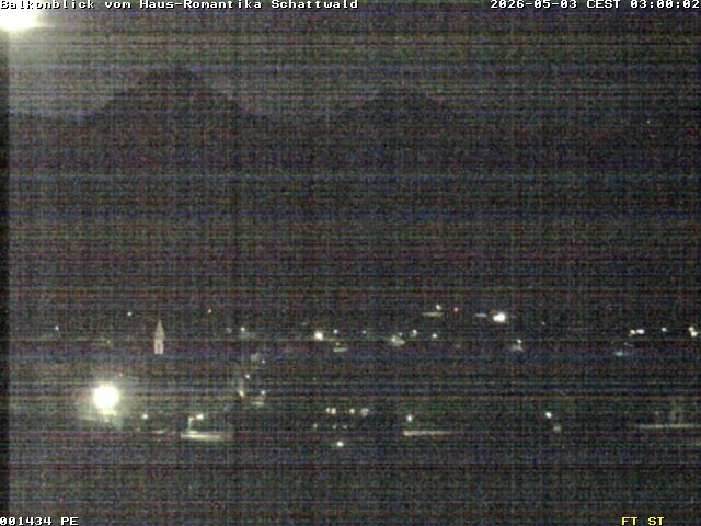 Archived image Webcam Schattwald: Vacation rental Haus Romantika