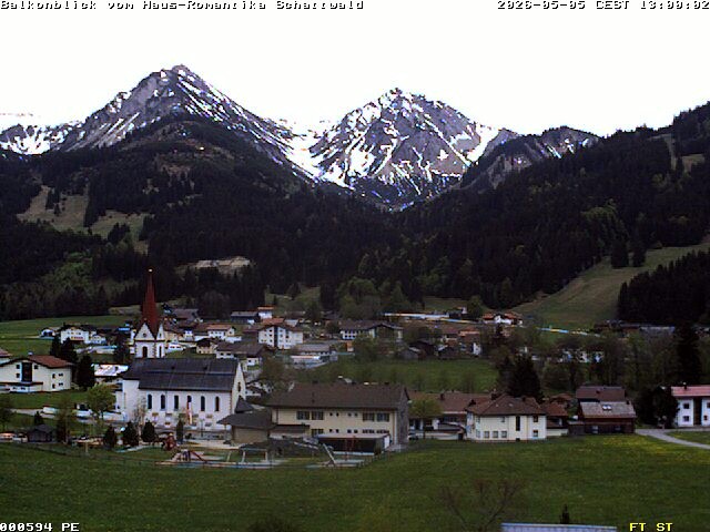 Archiv Foto Webcam Schattwald: Haus Romantika