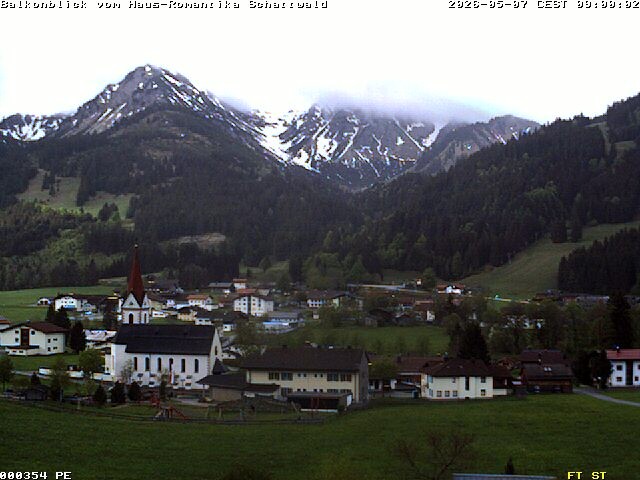 Archiv Foto Webcam Schattwald: Haus Romantika