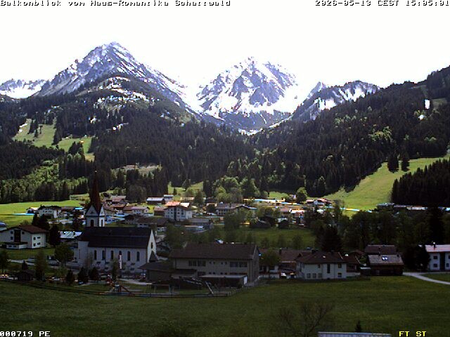 Archiv Foto Webcam Schattwald: Haus Romantika