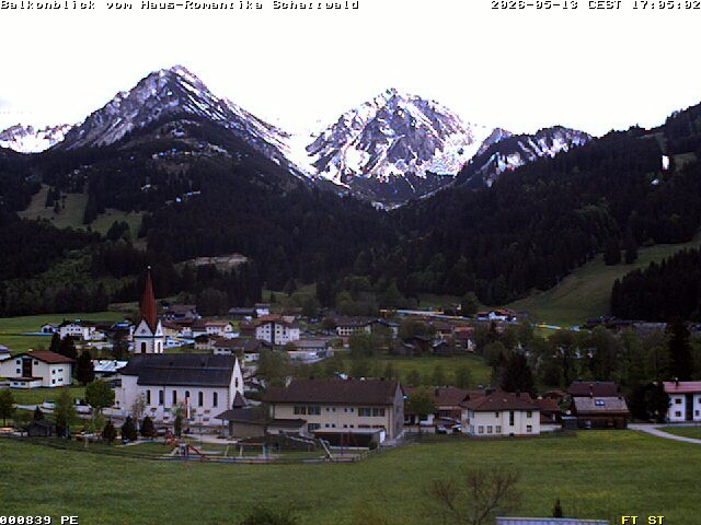 Archiv Foto Webcam Schattwald: Haus Romantika