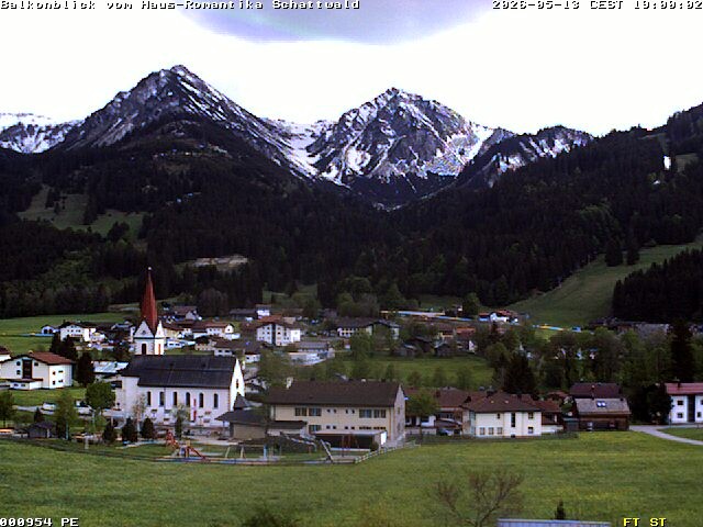 Archiv Foto Webcam Schattwald: Haus Romantika