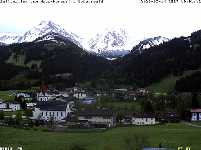 Archiv Foto Webcam Schattwald: Haus Romantika