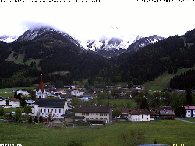 Archiv Foto Webcam Schattwald: Haus Romantika