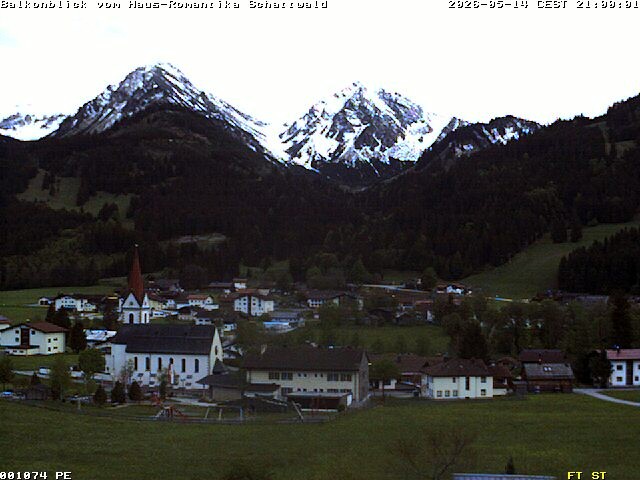 Archiv Foto Webcam Schattwald: Haus Romantika