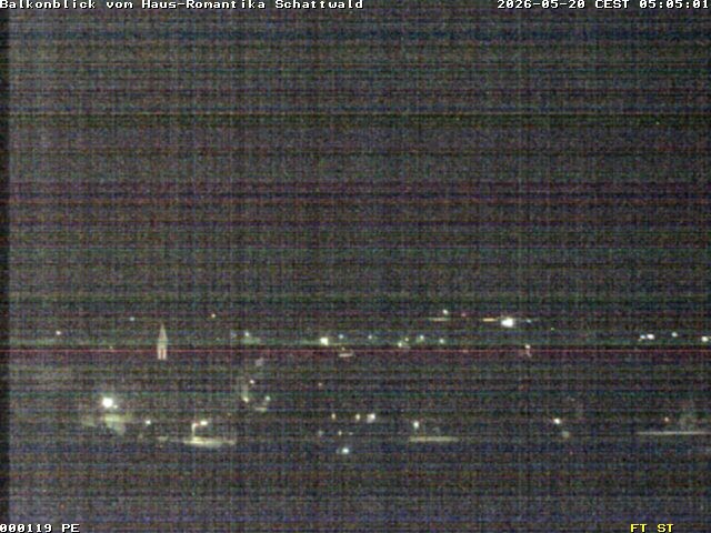 Archived image Webcam Schattwald: Vacation rental Haus Romantika