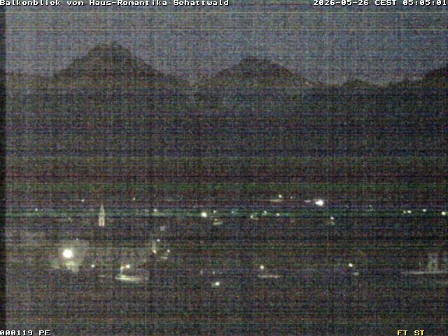 Archived image Webcam Schattwald: Vacation rental Haus Romantika