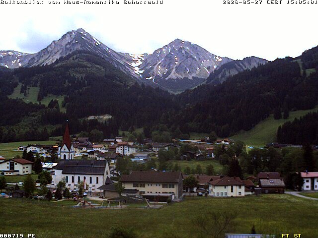 Archiv Foto Webcam Schattwald: Haus Romantika