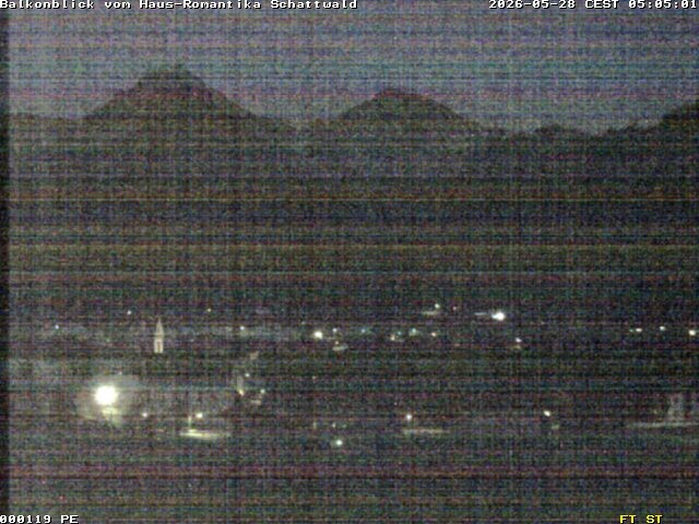 Archived image Webcam Schattwald: Vacation rental Haus Romantika
