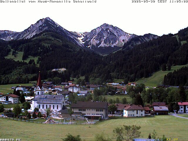 Archiv Foto Webcam Schattwald: Haus Romantika