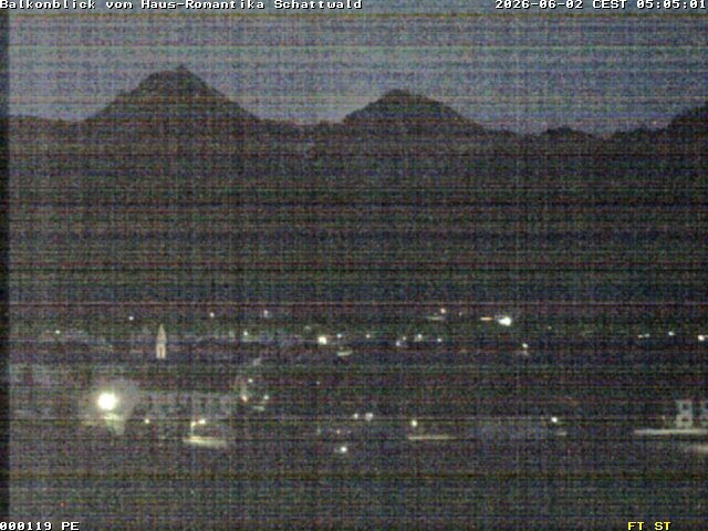 Archiv Foto Webcam Schattwald: Haus Romantika