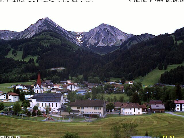 Archiv Foto Webcam Schattwald: Haus Romantika