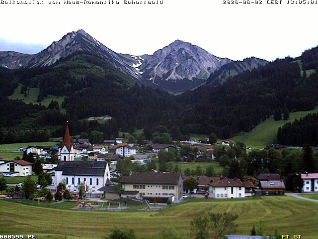 Archiv Foto Webcam Schattwald: Haus Romantika