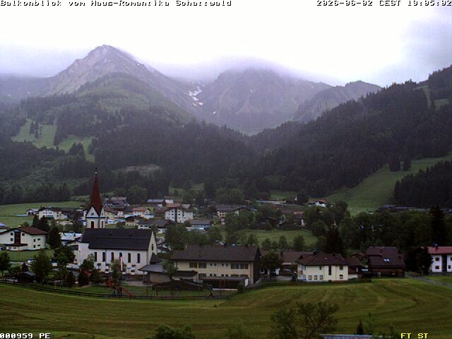 Archiv Foto Webcam Schattwald: Haus Romantika