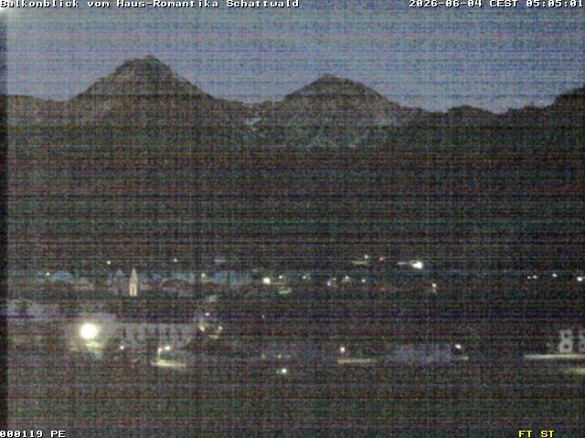 Archiv Foto Webcam Schattwald: Haus Romantika