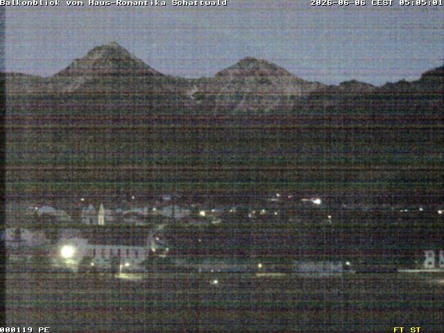 Archiv Foto Webcam Schattwald: Haus Romantika