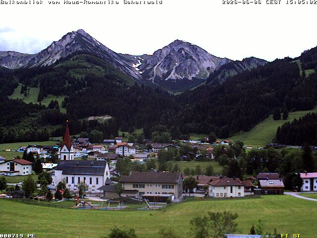 Archiv Foto Webcam Schattwald: Haus Romantika