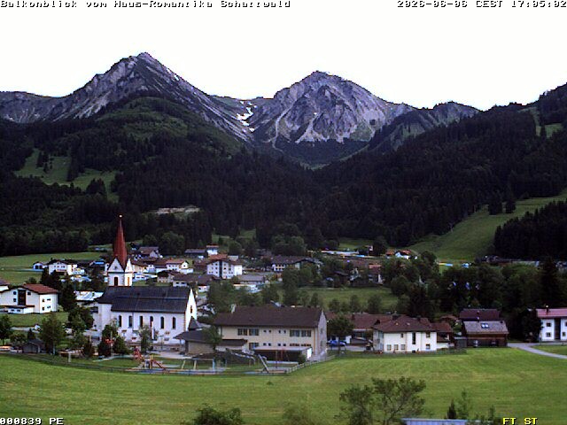 Archiv Foto Webcam Schattwald: Haus Romantika