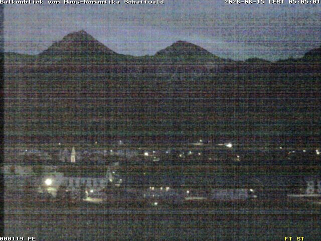 Archived image Webcam Schattwald: Vacation rental Haus Romantika